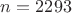 $n=2293$