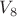 $V_8$