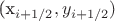 (x_{i+1/2},y_{i+1/2})