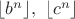 $\lfloor b^n \rfloor, \ \lfloor c^n \rfloor$
