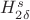 $H_{2\delta}^s$