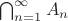$\bigcap_{n=1}^\infty A_n$