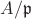 $A/\mathfrak{p}$