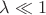 $\lambda\ll1$ $\lambda\ll1$
