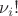 $\nu_i!$