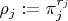 $\rho_j:=\pi_j^{r_j}$