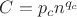$C = p_cn^{q_c}$