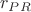 $r_{PR}$