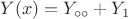 $Y(x)=Y_{ \circ  \circ }+Y_1$