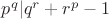 $p^{q}|q^{r}+r^{p}-1$