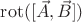 $\operatorname{rot} ([\vec{A}, \vec{B}])$