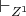 $\vdash _{Z^1}$