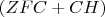 $(ZFC+CH)$