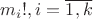 $m_i!, i=\overline{1,k}$