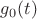 $g_0(t)$