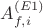 $A_{f,i}^{(E1)}$