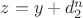 $z = y + d_2^n$