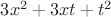 $3x^2+3xt+t^2$