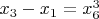 $x_3-x_1=x_6^3$