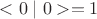 $<0\mid 0>=1$
