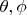 $\theta,\phi $