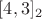 $[4,3]_2$