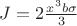 $J=2\frac{x^3b\sigma}{3}$