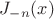 $J_{-n}(x)$