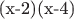 $\frac{x+3-9x^2+54x-72}}{(x-2)(x-4)}}$