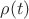 $\mathbf{\rho}(t)$