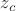 $z_{c}$