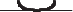 $\begin{picture}(40,40)(-20,-20)
\put(-20,0){\line(1,0){40}}
\linethickness{.5mm}
\qbezier(0,0)(10,0)(10,5)\qbezier(0,0)(-10,0)(-10,5)
\end{picture}$