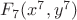 $F_7(x^7,y^7)$
