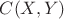 $C(X,Y)$