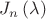$
J_n \left( \lambda  \right)
$
