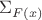 $\Sigma_{F(x)}$