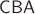 $\mathsf C\mathsf B\mathsf A$