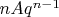 $nAq^{n-1}$