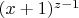 $(x+1)^{z-1}$
