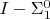 $I - \Sigma_1^0$