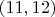 $(11,12)$