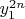 $y_1^{2n}$