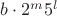 $b\cdot2^m 5^l$