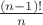$\frac{(n-1)!}{n}$