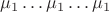 ${\mu_1\ldots\mu_1\ldots\mu_1}$