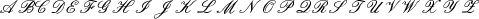 $\mathscr{ABCDEFGHIJKLMNOPQRSTUVWXYZ}$