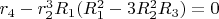 $r_4-r_2^3R_1(R_1^2-3R_2^2R_3)=0$