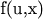 f(u,x)