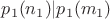 $p_1(n_1)|p_1(m_1)$