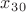 $x_{3}_{0}$